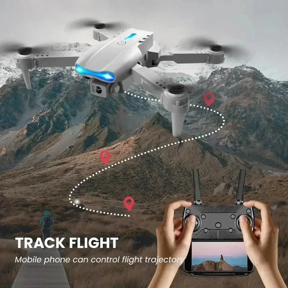 โดรนรุ่นใหม่ E99Pro RC 4K ระดั - Drone Camera Night Vision บทวิจารณ์และราคา