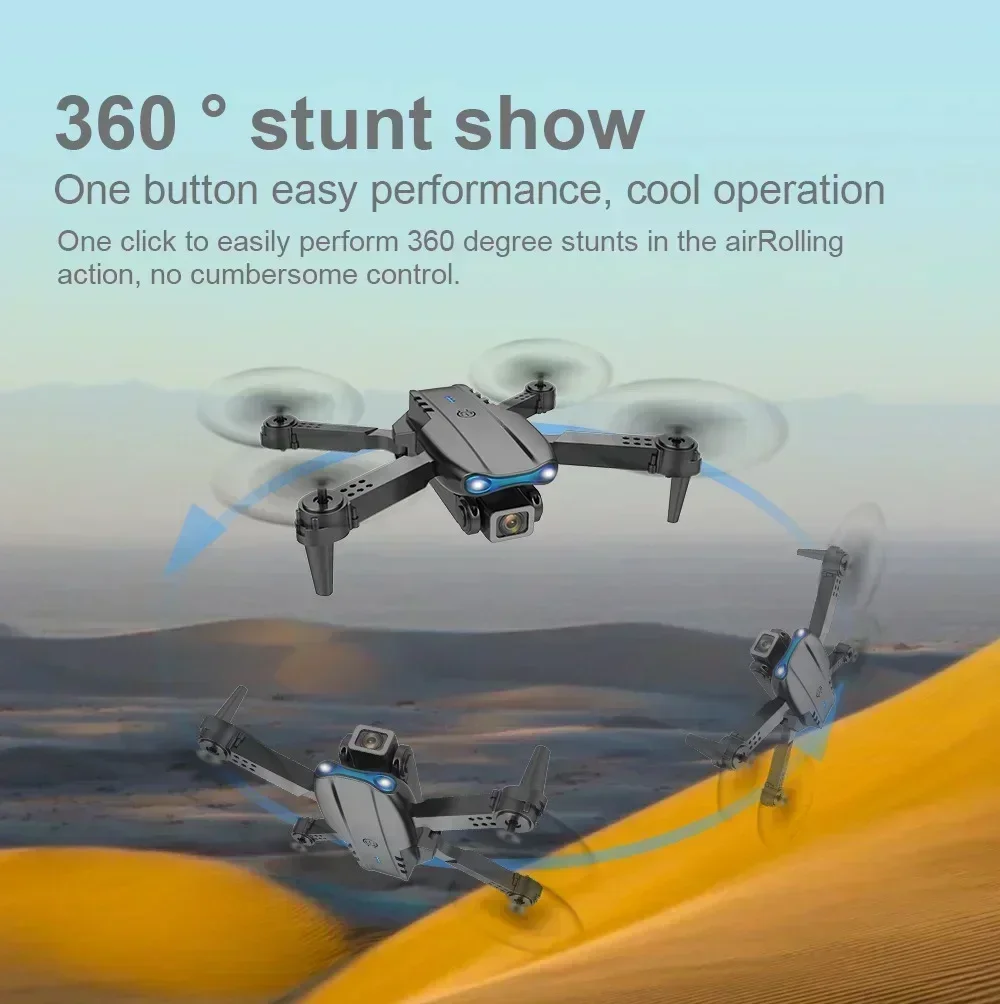 โดรนรุ่นใหม่ E99Pro RC 4K ระดั - Drone Camera Night Vision บทวิจารณ์และราคา
