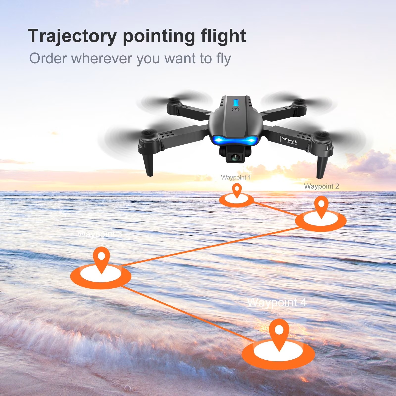 โดรนพับได้รุ่น E88PRO MAX ปี 2 - Drone Camera Hd บทวิจารณ์และราคา