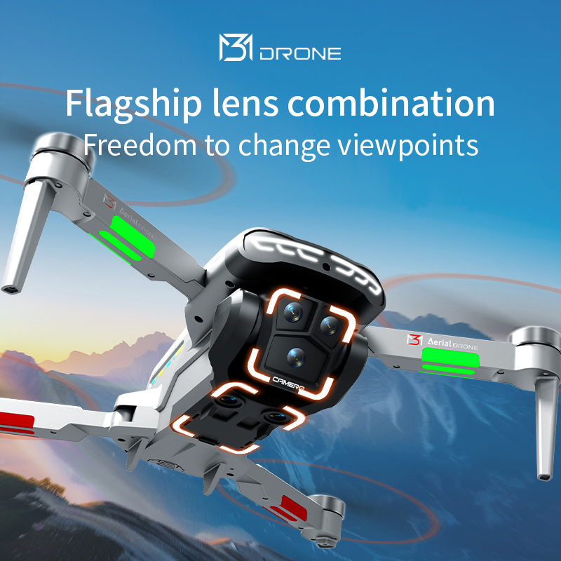 M3 Professional Drone 4K HDถ่า - Drone Camera Hd บทวิจารณ์และราคา