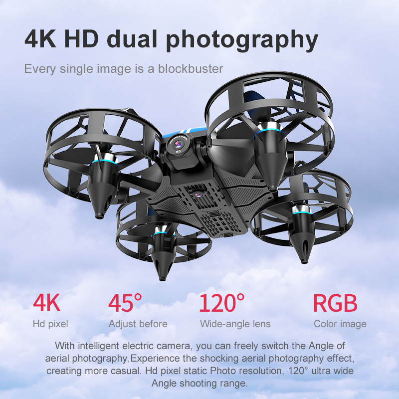 ใหม่ Mini Drone 812PRO อาชีพ H - Drone Camera Hd บทวิจารณ์และราคา